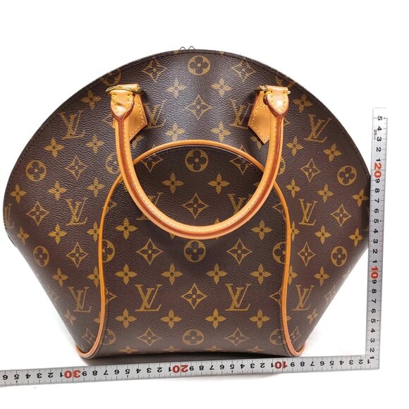Louis Vuitton LV Hand Bag Ellipse MM Brown Monogram 960-031925 - Picture 2 of 16